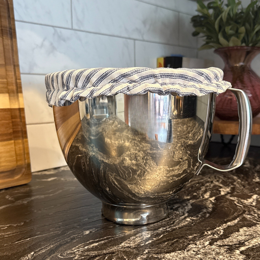 Linen Mixing Bowl Cover