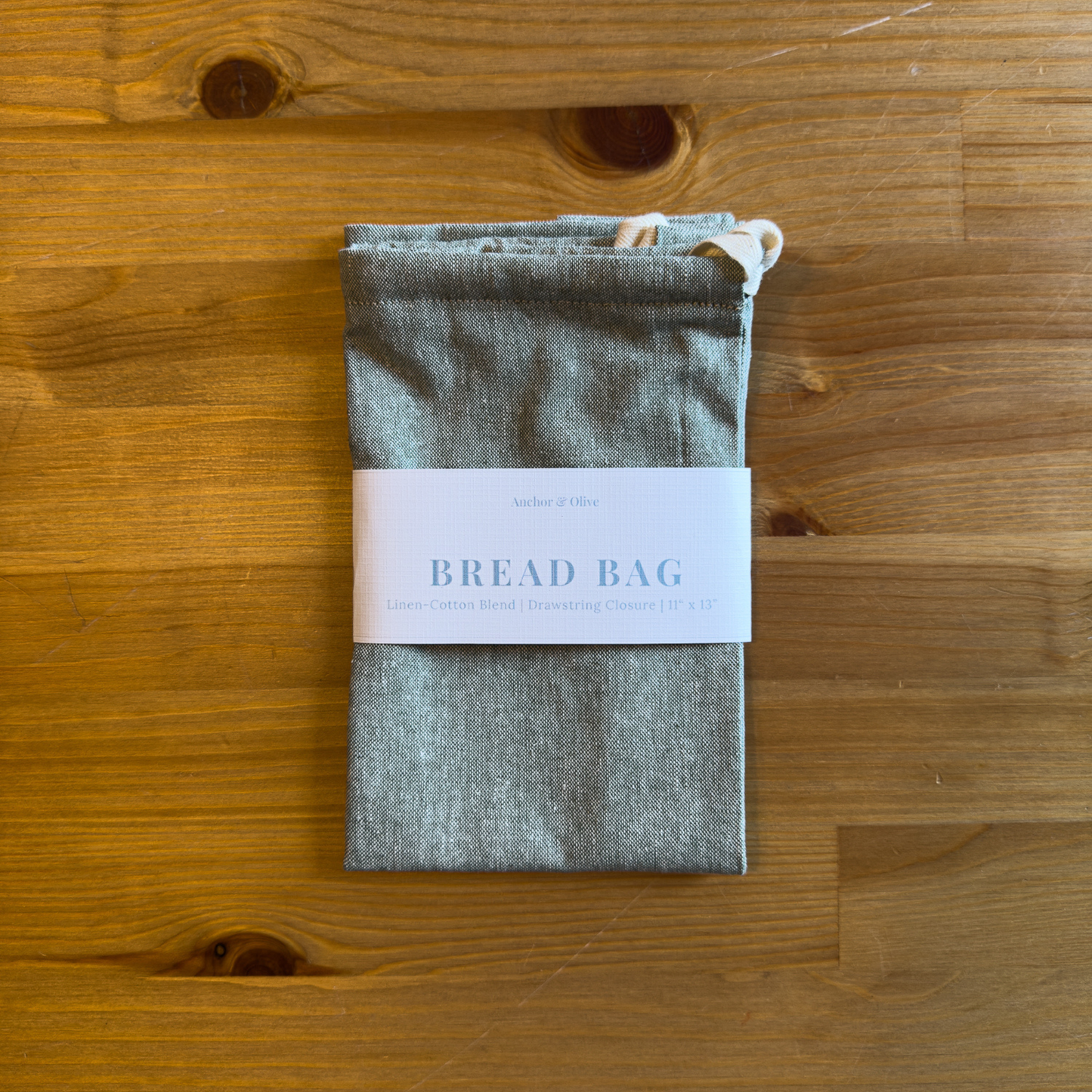 Linen Bread Bag